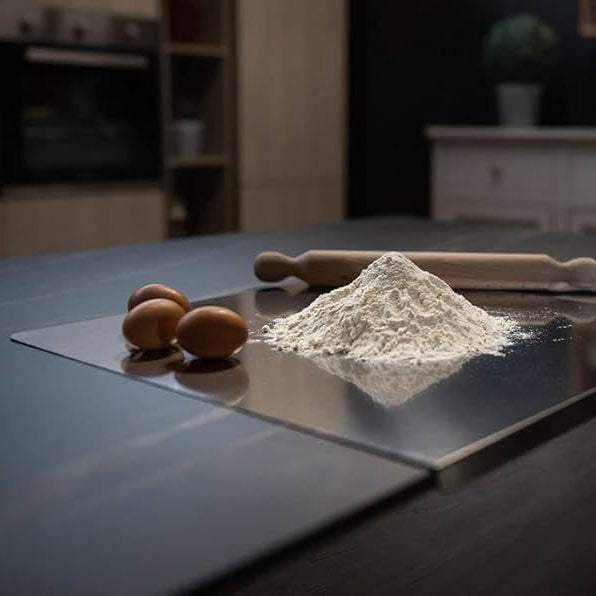 Stainless Steel Cutting & Kneading Board 30x50cm
