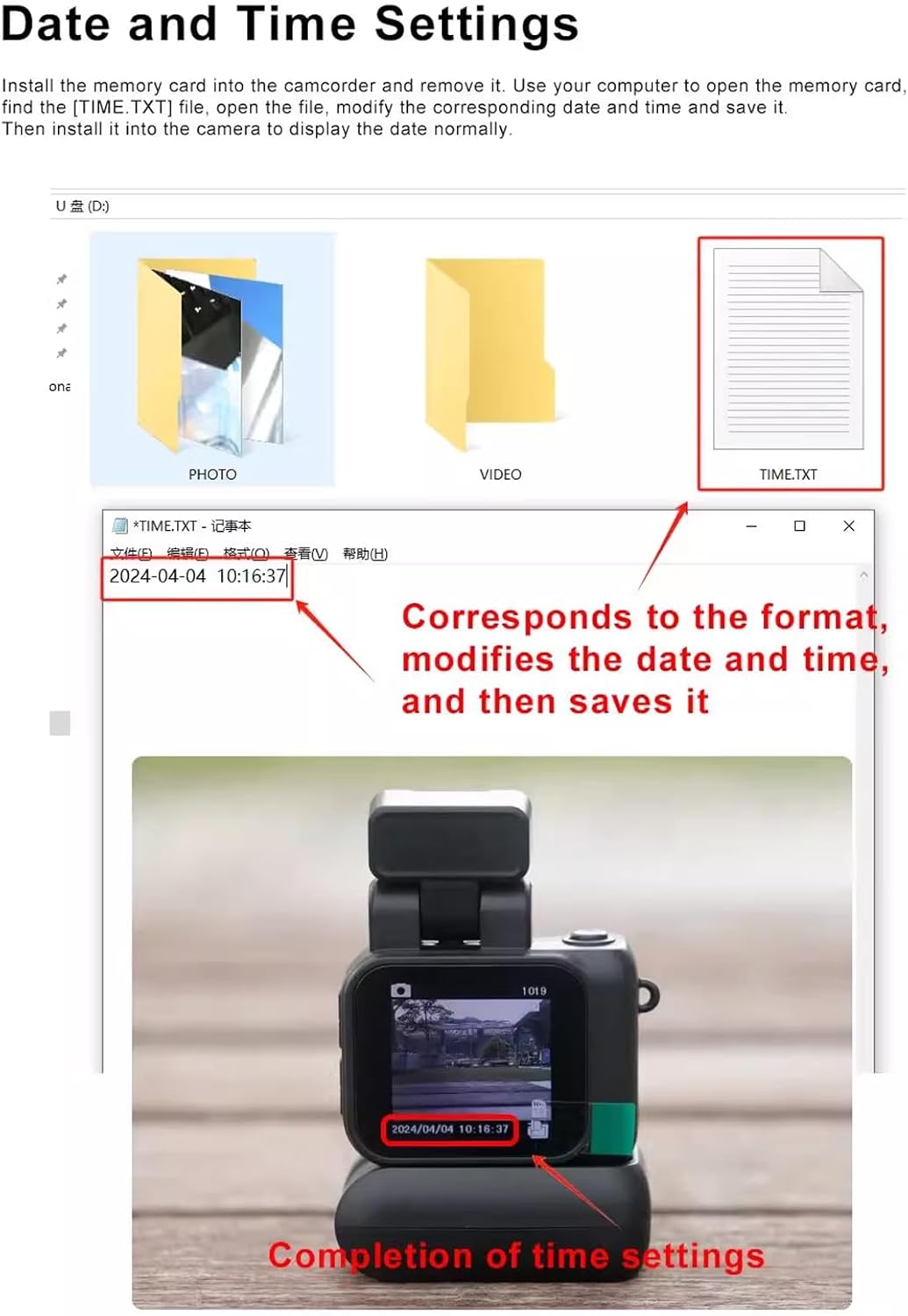 Mini Keychain Camera, 1080P 1.44 inch Small Nostalgia Retro Camera Tiny Video Camcorder with LED Flash and Charging Base, for Travel Study Recording (Black)