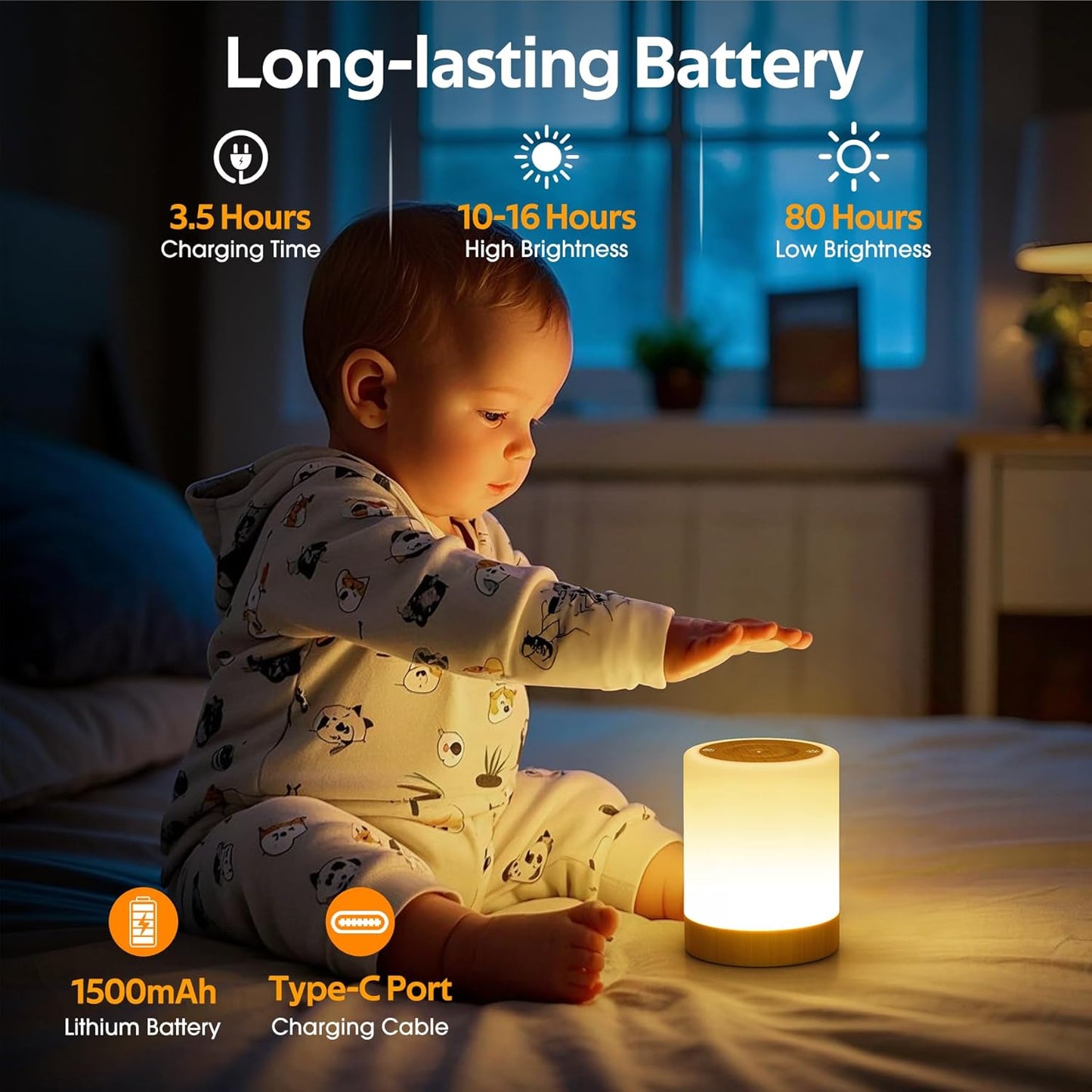 Cozy Glow Smart Night Lamp™