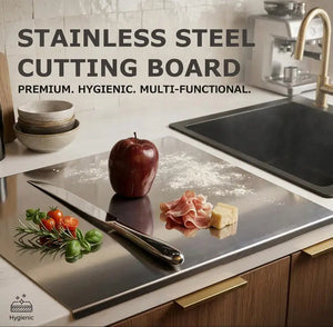 Stainless Steel Cutting & Kneading Board 30x50cm