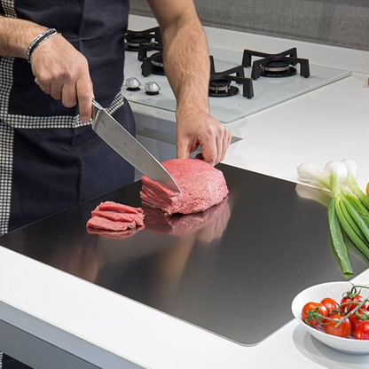 Stainless Steel Cutting & Kneading Board 30x50cm