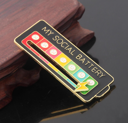 Emotion status pin