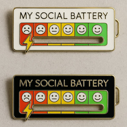 Emotion status pin