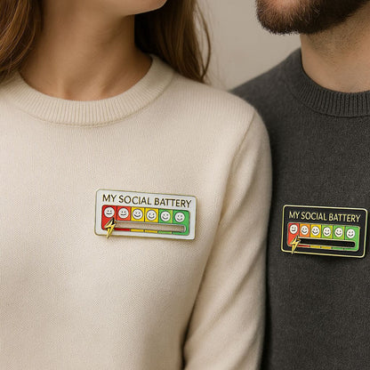Emotion status pin