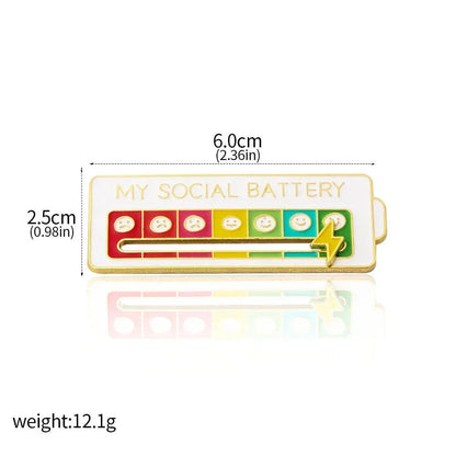 Emotion status pin