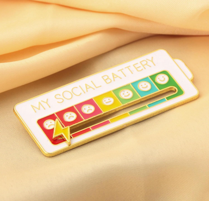 Emotion status pin